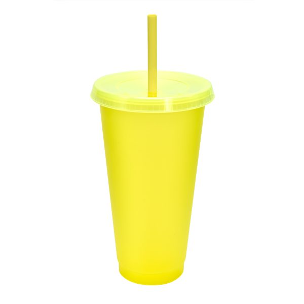 Vaso de Color con Pajilla - Imagen 9